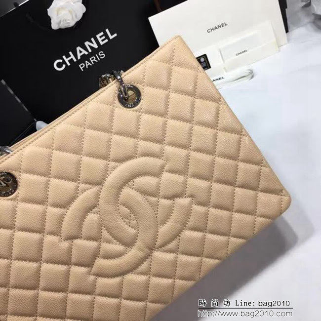 香奈兒CHANEL 50995 經典系列 魚子醬牛皮時尚休閒手提單肩包 DSC1260